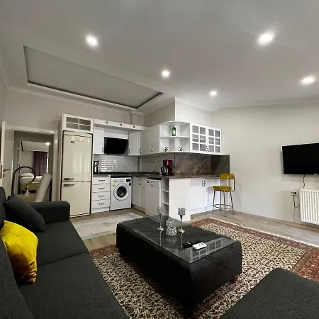 Апартаменты Amazing 1 Bedroom Penthouse With Large Terrace In Sisli *